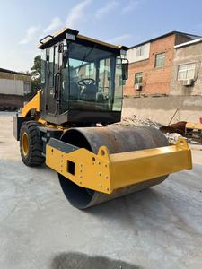 รถบดถนนแบบดรัมเดี่ยว6ตันไฮดรอลิกเต็มคันการทำงานด้วยพลังงานสูงเครื่องยนต์ diese ทางหลวงสนามบิน - Product Image 2