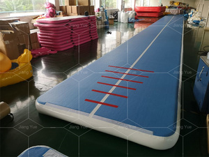 Equipo de gimnasia fábrica pista de aire inflable piso para gimnasio Tumbling con bomba gratuita para uso doméstico, animadoras, agua - Product Image 2