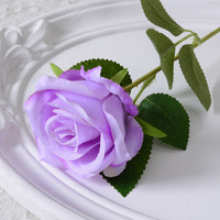 Rose artificielle de luxe haut de gamme pour la décoration intérieure de villas et clubs de prestige