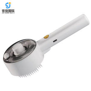 Luxury 3 1 Portable Pet <b>Hair</b> Removal <b>Electric</b> Spray Steam Cat <b>Brush</b> New Dog Cat Bactericidal Feature Convenient Plastic Material - Product Image 1