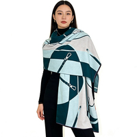 Poncho en tricot pour femmes de haute qualité, personnalisé, automne-hiver, châle triangulaire pour femmes, écharpe personnalisée