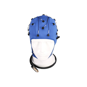 Cappello EEG Integrato con 10-128 Canali <span class=keywords><strong>per</strong></span> Iniezione Rapida di <span class=keywords><strong>Gel</strong></span> Ag/AgCl <span class=keywords><strong>per</strong></span> PSG BCI - Product Image 1