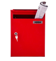 Boîtes aux lettres commerciales en cluster, étanches et antivol, système de boîtes aux lettres ignifugées avec serrures pour appartements