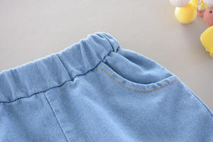 Conjuntos de Ropa Casual para Bebé, Conjunto con Estampado que Incluye Camiseta de Manga Corta y Pantalones de Mezclilla - Product Image 5