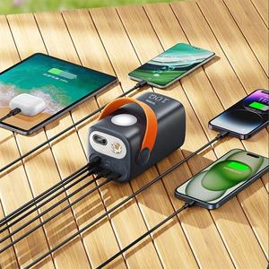 100 Вт Двусторонняя Быстрая Зарядка Power Bank Открытый Кемпинг Аварийный 60000 мАч зарядное устройство для ноутбука iPhone Type-C портативный мобильный Power Bank - Product Image 2