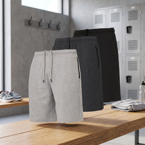 Customizable Mens Solid mid <b>Technical</b> Fabric Performance <b>Shorts</b> Breathable Private Label Bulk Wholesale Factory OEM Service - Product Image 3