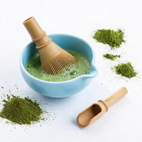 Nouvelle conception d'usine, logo personnalisé, fouet à matcha en résine plastique durable, fouet à matcha en résine