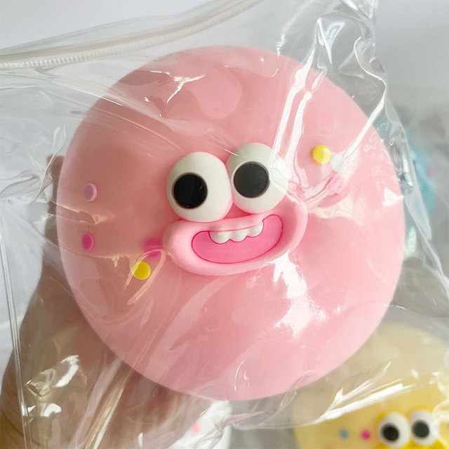 Jumbo Big-Eyed Monster Slow Rising Squishy Stress Relief Toy