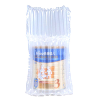 Rouleau de film de protection de bord colonne à bulles d'air plastique PE pour l'expédition sûre de l'emballage antichoc de lait en poudre