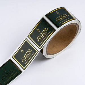 Tùy Chỉnh In Nước Hoa Sang Trọng Nhãn Chai Nhãn Dán Không Thấm Nước Dính Vinyl Dập Nổi Lá Vàng Parfum Cuộn Nhãn - Product Image 5