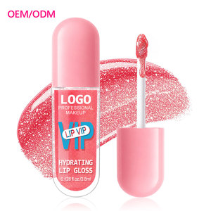 OCHAIN, Proveedores de Brillo Labial al por Mayor, Marca Privada, Tubo Redondo de Lujo, Color Nude, Brillo Labial Hidratante Brillante - Product Image 1