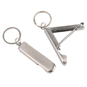 Fold Trimmer Trim Nail Cutter Pocket Outdoor Camp Multi Tool <strong>Metal</strong> Alloy Keychain <strong>Edc</strong> - Product Image 2