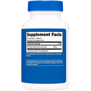 Hot PQQ Natural Antioxidant PQQ Vegetarian Capsules Non-GMO Pyrroloquinoline Quinone Dietary Supplement Capsules - Product Image 2