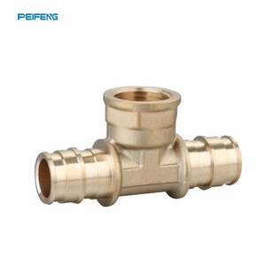 Junta <span class=keywords><strong>de</strong></span> manguera en T <span class=keywords><strong>de</strong></span> latón PEIFENG, conector TEE <span class=keywords><strong>de</strong></span> tubería <span class=keywords><strong>de</strong></span> combustible, agua, aire, <span class=keywords><strong>gas</strong></span> y aceite, Conector <span class=keywords><strong>de</strong></span> <span class=keywords><strong>cobre</strong></span> <span class=keywords><strong>de</strong></span> tubería PEX - Product Image 2