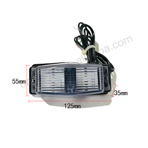 HST-20201 LKW 24V LED POLE SIDE MARKER LICHT LAMPE AMBER DOPPEL BRENNER passt für RENAULT SCANIA HEAVY DUTY TRUCK LORRY - Product Image 5