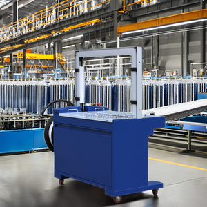 ZHENHUA Carton Pp Ceinture <span class=keywords><strong>Stapper</strong></span> Regroupement Boîtes En Carton Ondulé Cerclage Faisceau Rétractable Emballage Machine D'emballage - Product Image 3