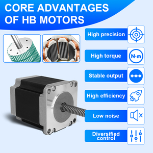Motor paso a paso RB MENA 23 Nema 23 de alto torque Leadshine de bucle cerrado Nema17 6.3v 12v 2.2Nm - Product Image 3