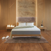 Fabrik-Großhandel Moderne Hochelastische Schaumstoffmatratze Langlebiger Gel-Memory-Foam-Topper für Villen und Wohnmöbel
