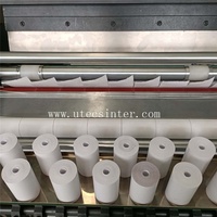 UTFQ900T-máquina rebobinadora de rollos de papel térmico, trazador de fax con registro médico industrial, pos