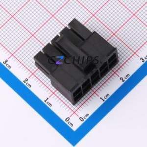 ZX-5557-4.2-2-5P-HGJK Housing (Wire-to-Board / Wire-to-Wire) P=4.2mm Connector 2x5P 4.2mm Mini-Fit (MX 4.2) 4.2mm - Product Image 1