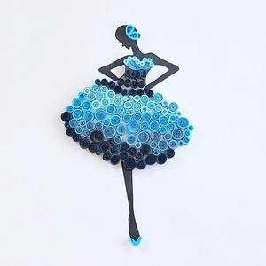 Ventes chaudes 2020 : Motifs <span class=keywords><strong>de</strong></span> <span class=keywords><strong>quilling</strong></span> en papier écologiques et non toxiques, décoratifs faits à la main pour débutants SCHOOLPLUS S30077 Personnalisable - Product Image 4