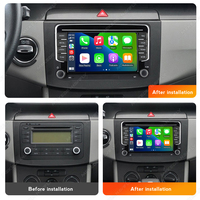 MEKEDE 7 pouces Android écran d'autoradio prise en charge sans fil fonction de lecture de voiture pour les voitures VW unité principale Type universel ADAS DVR caméra