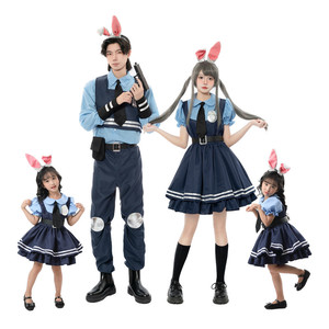 Costumes de déguisement pour adultes et enfants, <span class=keywords><strong>lapin</strong></span> détective, film télévisé, <span class=keywords><strong>lapin</strong></span> mignon et renard cool, ensemble de costumes pour Halloween, cosplay - Product Image 5