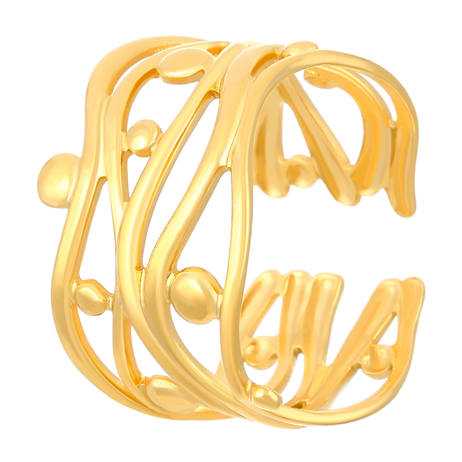 19k gold irregular z-094