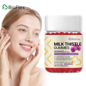 Gomitas <span class=keywords><strong>de</strong></span> Desintoxicación y Limpieza Hepática con Cardo Mariano, Raíz <span class=keywords><strong>de</strong></span> Diente <span class=keywords><strong>de</strong></span> León, Alcachofa y Raíz <span class=keywords><strong>de</strong></span> Cúrcuma, Veganas, Orgánicas, <span class=keywords><strong>de</strong></span> Marca Privada - Product Image 1