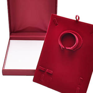 ราคาโรงงานหรูหราออแกไนเซอร์ต่างหูหนังแบบพกพาอัญมณีกรณีเครื่องประดับบรรจุภัณฑ์กล่องของขวัญ - Product Image 5