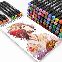 Ensemble de pinceaux marqueurs en gros 2436304048 Couleur Enfants Peinture à la main Toucher Peinture à double tête Animation