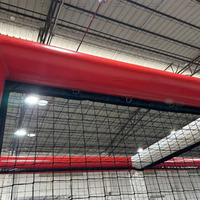 Tente de terrain de football gonflable hermétique pour drones, arène d'entraînement FPV pour compétitions