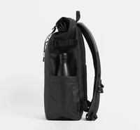 Sac à Dos de Mode 2024, Sac à Dos d'Ordinateur Portable Étanche Unisexe Personnalisé à Enroulement Décontracté en Oxford, Sac de Voyage à Enroulement 15L