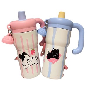 Tazza Termica Sottovuoto in Acciaio Inox 316 di Alta Qualità per Donne, Design Cartoon, Grande Capacità, Antigelo, per Uomo e <span class=keywords><strong>Donna</strong></span> - Product Image 5