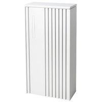 Boîte de livraison extérieure imperméable en acier galvanisé de grande capacité de couleur blanche, sans clé, antivol, boîtes aux lettres pour colis postaux