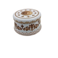 Grandes ventes boîte en métal petite boîte hermétique ronde pour Matcha grain de café thé chocolat gâteau stockage