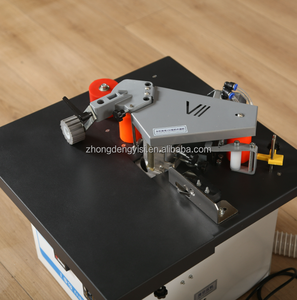 Mini Automatic <b>Edge</b> Banding Machine for PVC Woodworking Gluing with Core Motor Component <b>Tape</b> Breaking Double-sided Adhesive - Product Image 5