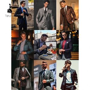 Traje <span class=keywords><strong>a</strong></span> Medida YZ para Tallas Grandes y Altas, con Ojales Cosidos <span class=keywords><strong>a</strong></span> <span class=keywords><strong>Mano</strong></span> y Dobladillo Gratuito - Product Image 6