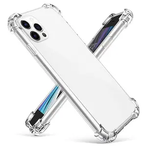 Clear TPU 1.5MM Printing Transparent Phone Cases For iPhone 14 14PLUS 14PRO 14PRO MAX 13 13PROMAX 11 7P Clear Phone Cover
