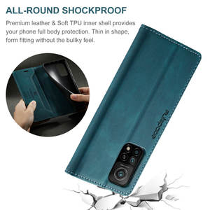 เคสโทรศัพท์แบบกำหนดเอง RFID สำหรับ Xiaomi <span class=keywords><strong>Mi</strong></span> 9t <span class=keywords><strong>Mi</strong></span> <span class=keywords><strong>Mi</strong></span> 10 t 11 Pro เคสหนังแบบกระเป๋าสตางค์ สไตล์ธุรกิจ สำหรับ Redmi Note 12 Pro - Product Image 4