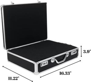 Maletín Rectangular Rígido Personalizable de 16 Pulgadas con Cerradura, Portátil, con Inserto de Espuma Personalizable, Estuche de Aluminio con Combinación para <span class=keywords><strong>Herramientas</strong></span> - Product Image 5