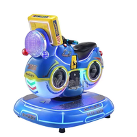 Machine de jeu de course vidéo de moteur d'enfants d'arcade de simulateur de jeu de tour de Kiddie 3D à pièces à vendre