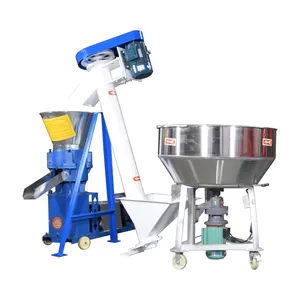 Acheter Hot Selling Small Flat Die Pellet Machine pour usage domestique/Flat Die Volaille Food Pellet Mill Fabricant