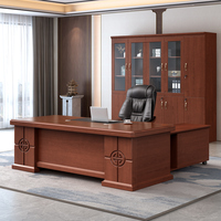 Di lusso di alta qualità convertibile moderni mobili per ufficio lavoro Manager CEO capo Executive Desk Set postazione di lavoro per ufficio moderno