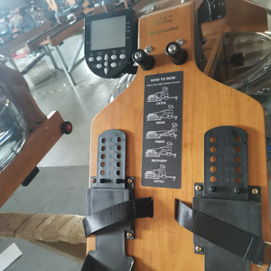 Water Resistance Wooden <b>Rower</b> Machine Great For Office Workers Spare Time Low Impact Full Body Aerobic Training Equipment - Product Image 6