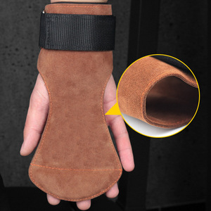 Guantes de Gimnasio para Levantamiento de Pesas de Cuero de Alta Calidad con Logotipo Personalizado 2026 - Product Image 3