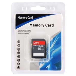 Cartão de Memória de Boa Qualidade 16GB Ultra Alta Velocidade Classe 10 SDHC para Câmera - Product Image 1