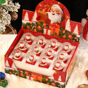Juego <span class=keywords><strong>de</strong></span> Regalo Navideño al por Mayor, Bola <span class=keywords><strong>de</strong></span> <span class=keywords><strong>Cristal</strong></span> Luminosa, Bola <span class=keywords><strong>de</strong></span> <span class=keywords><strong>Cristal</strong></span> Navideña con Música <span class=keywords><strong>de</strong></span> Papá Noel y Muñeco <span class=keywords><strong>de</strong></span> <span class=keywords><strong>Nieve</strong></span> - Product Image 1