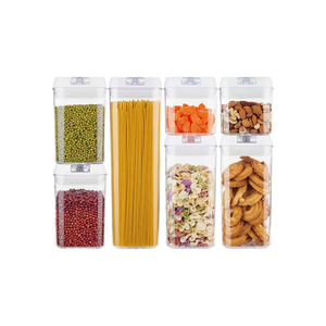 Récipients de stockage de cuisine pour les organisateurs de garde-manger Boîte de rangement de pot de joint alimentaire en plastique sans BPA - Product Image 3