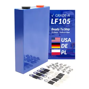 بطارية خلية Eve LF105 105ah Lifepo4 من الدرجة A في مخزن الاتحاد الأوروبي والولايات المتحدة الأمريكية بجهد 3.2 فولت باستطاعة 105 أمبير في الساعة بطارية ليثيوم ليثيوم فوسفات ليثيوم